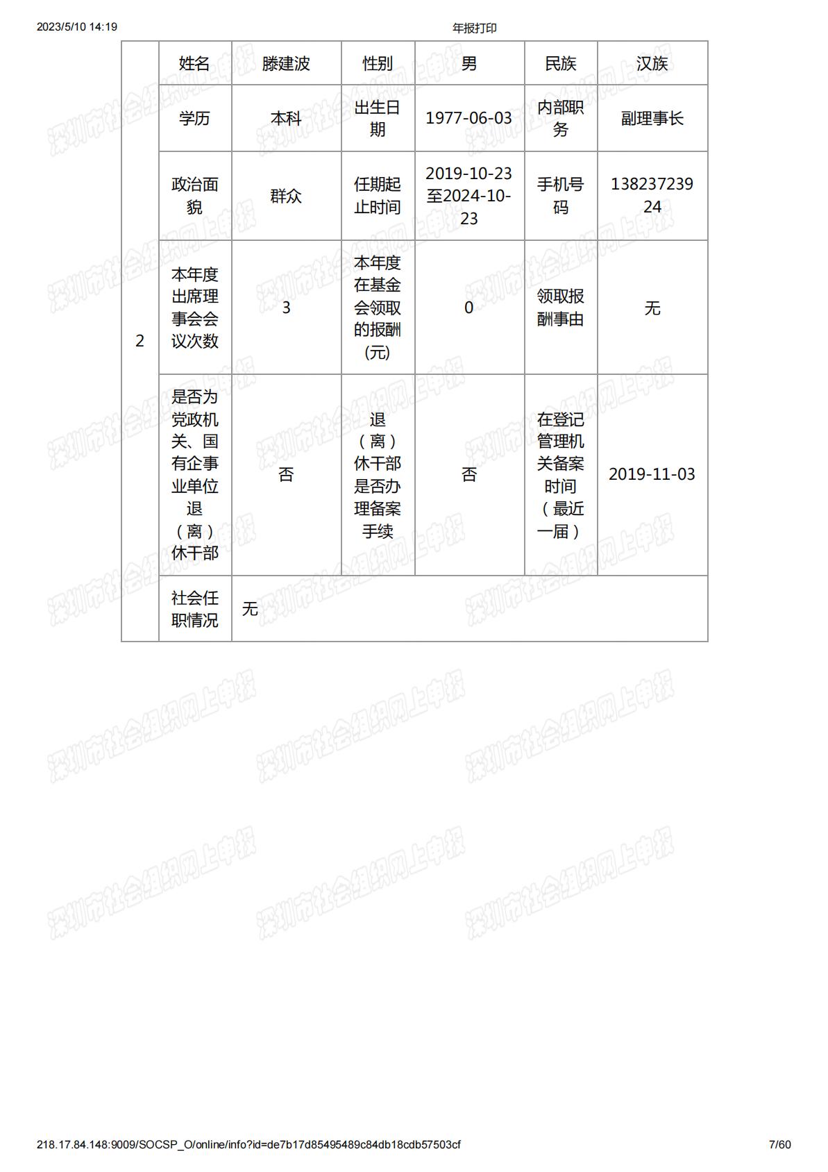 2019年度工作报告