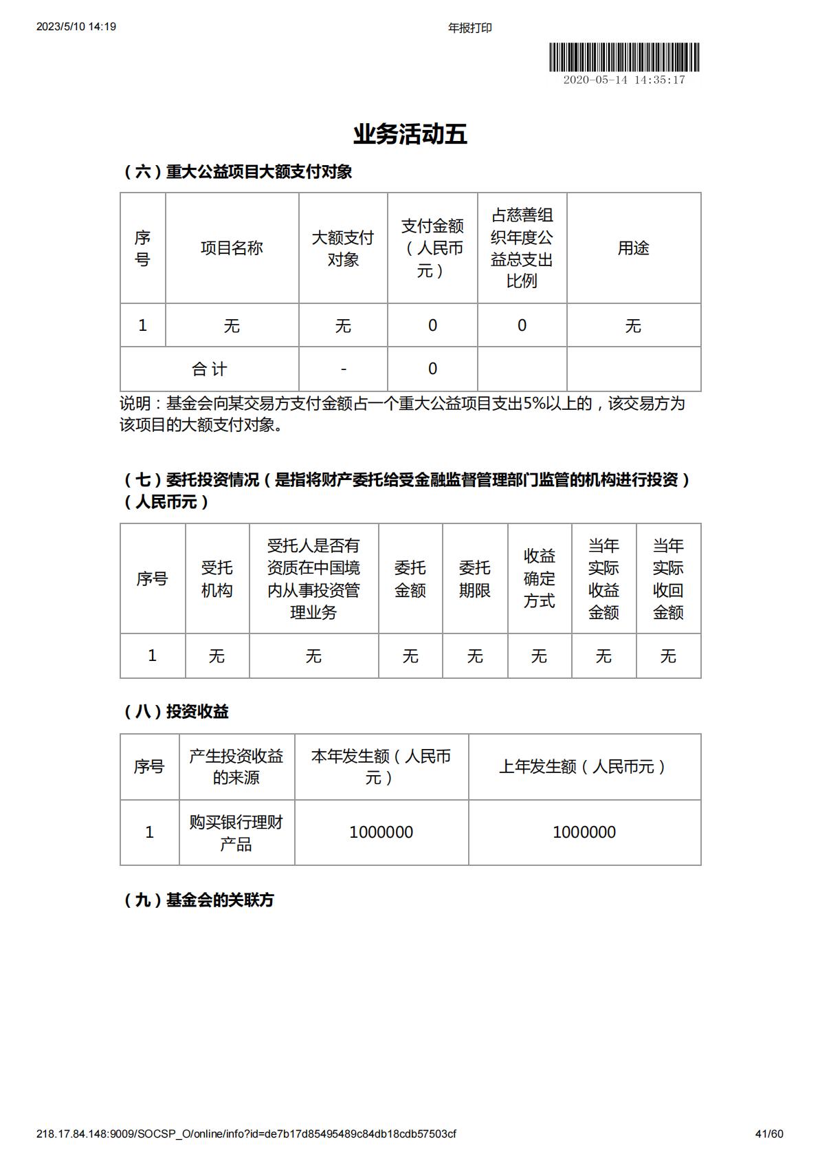 2019年度工作报告