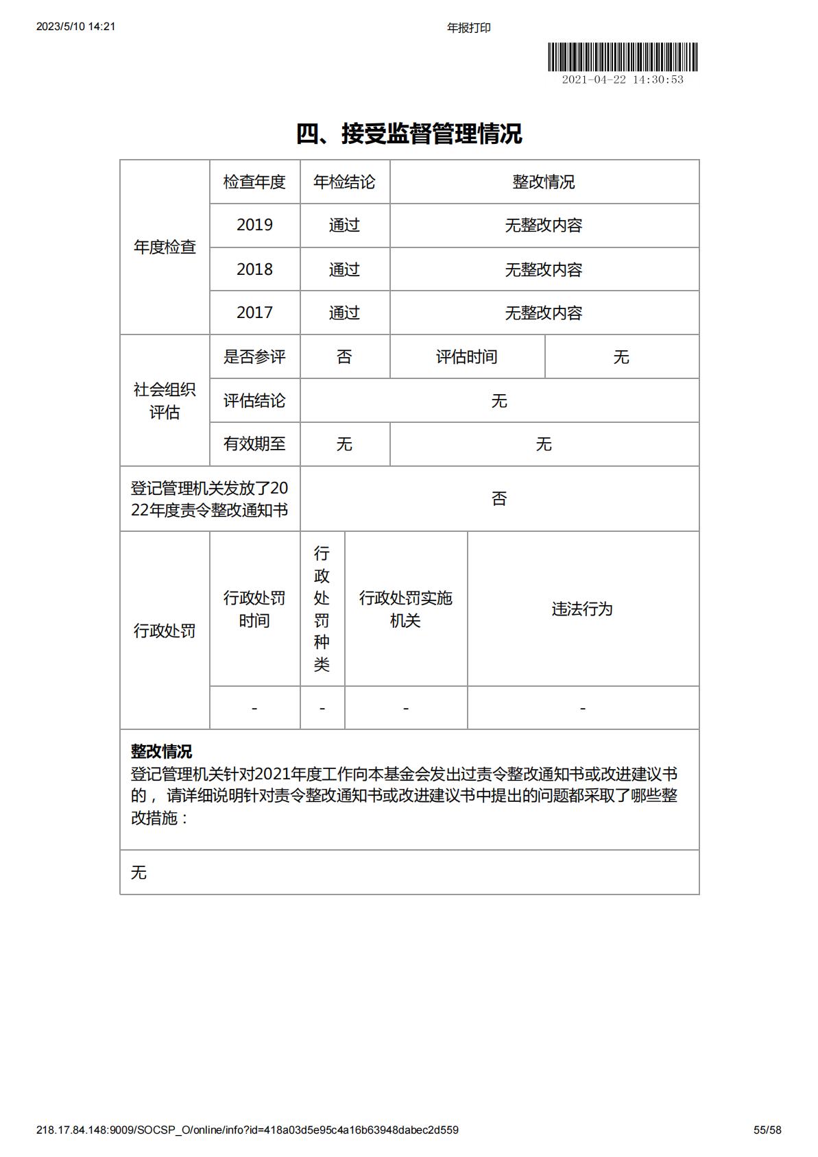 2020年度工作报告
