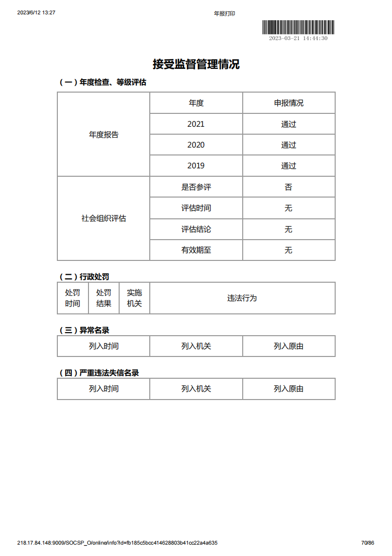 基金会2022年度工作报告书