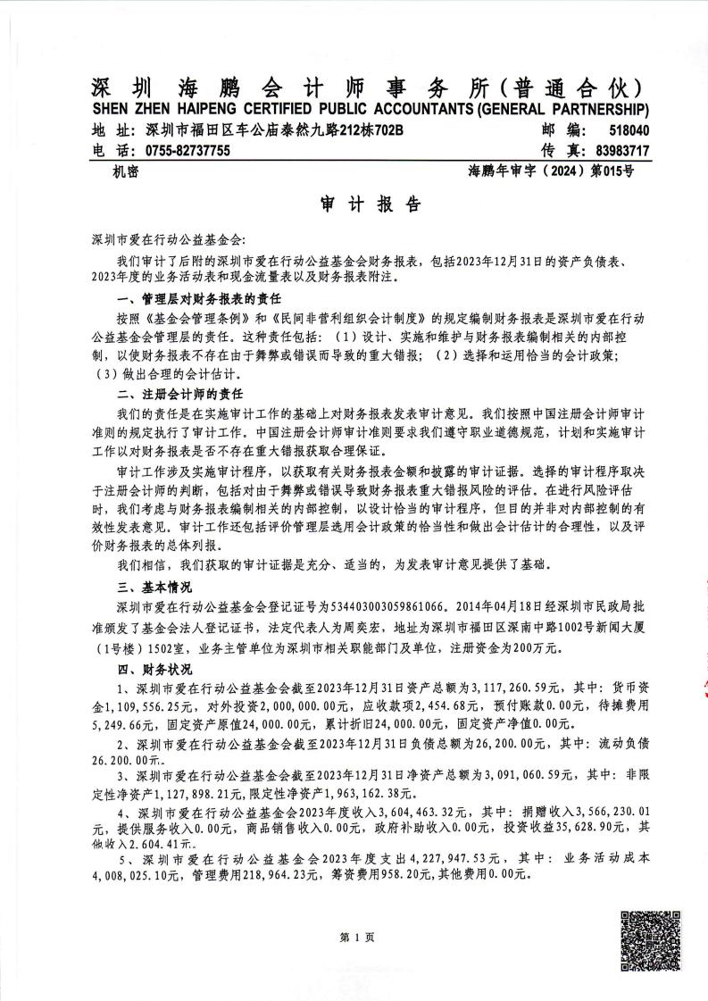 2023年度审计报告