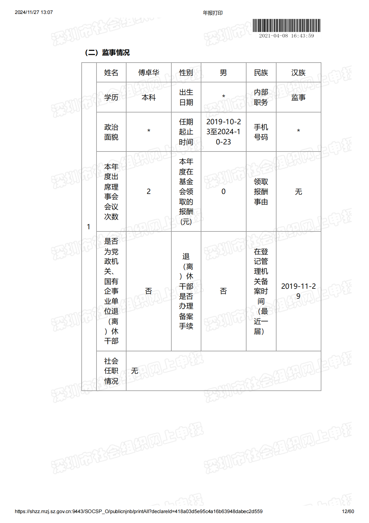 2020年度工作报告